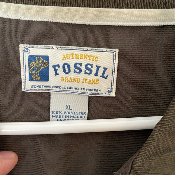 vintage fossil track, jacket, size XL - Picture 2 of 6